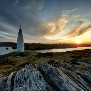 Baltimore Beacon Sunset