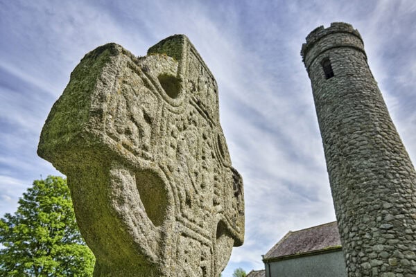 Castledermot Round Tower & Crosses