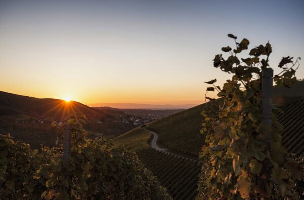 Sunset near Durbach