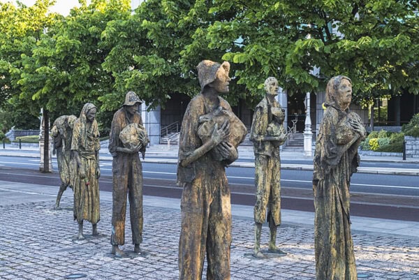 Famine Memorial Dublin