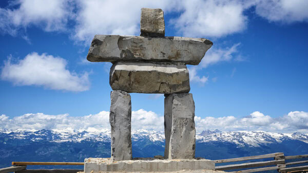 Inukshuk Statue