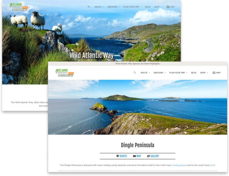 Wild Atlantic Way Website