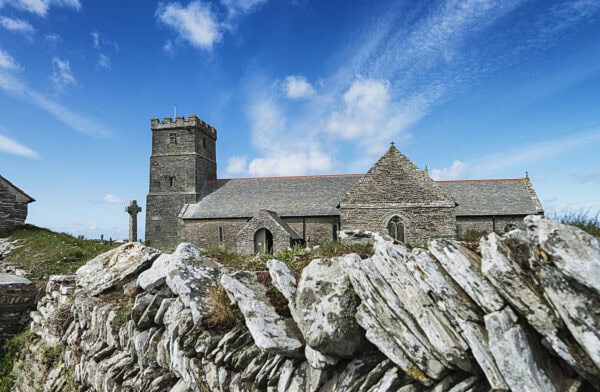 Parish Church, Tintagel, Cornwall, England