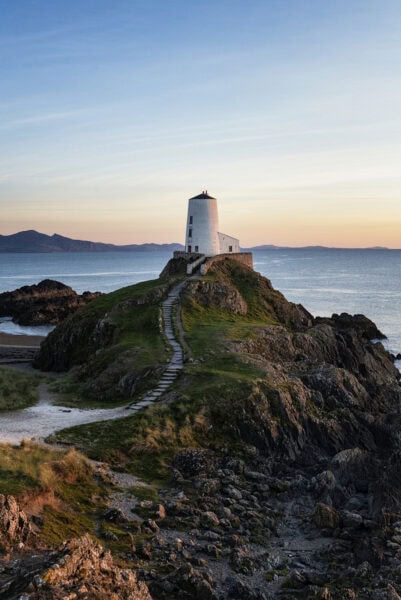 Tŵr Mawr Lighthouse on Ynys Llanddwyn